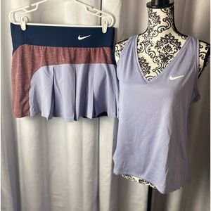 NIKE 2 piece tennis outfit.